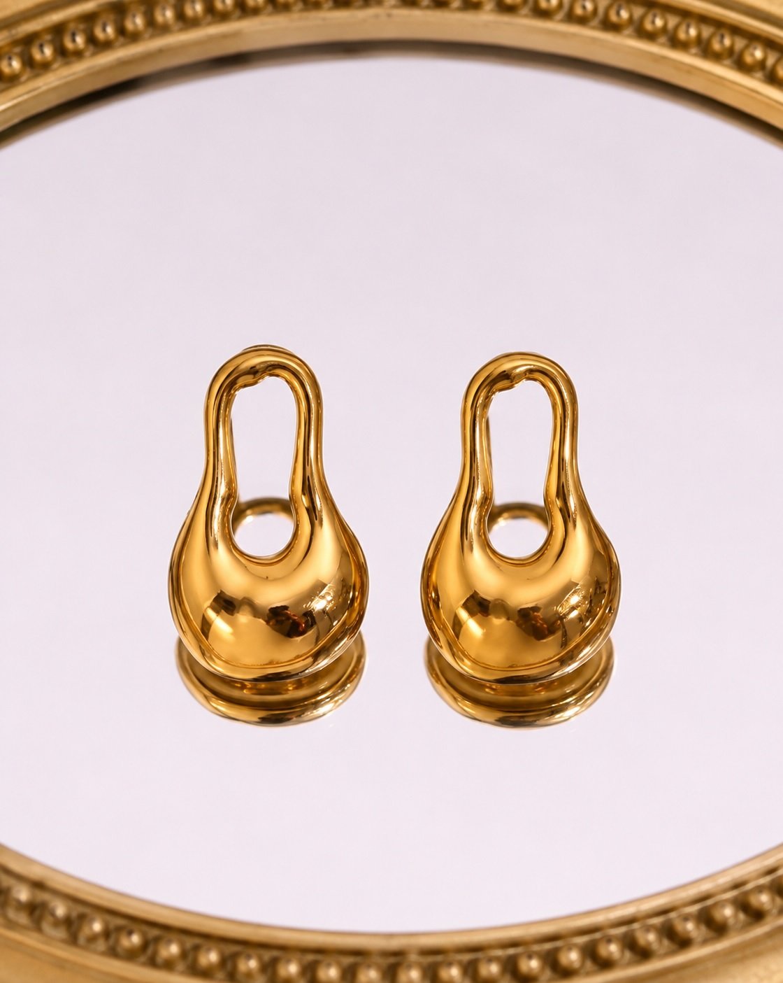 Aros Kelly Gold - Imagen 2