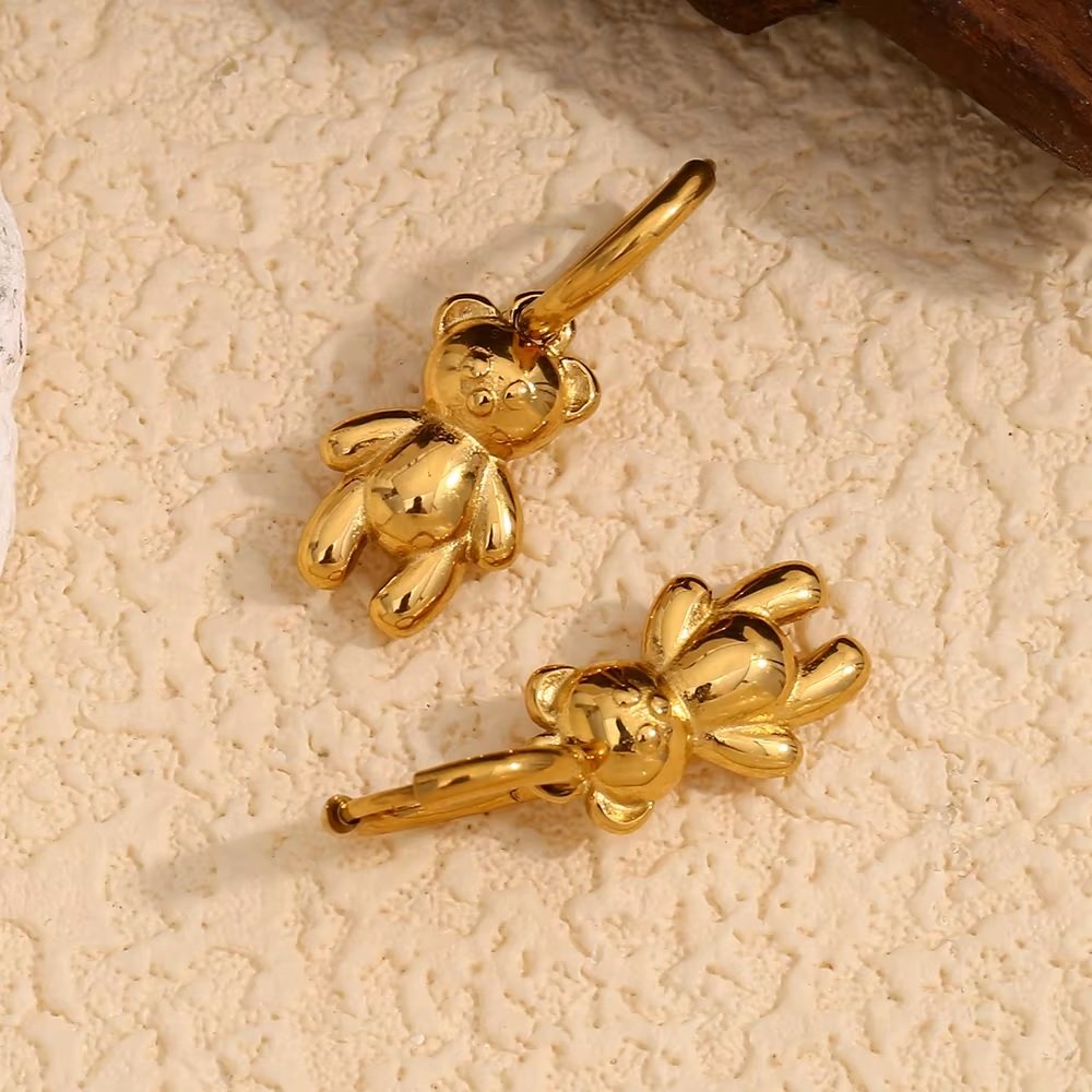 Aros Osito Dorado - Imagen 3