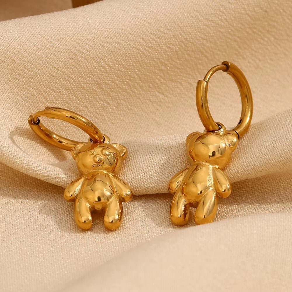 Aros Osito Dorado - Imagen 2