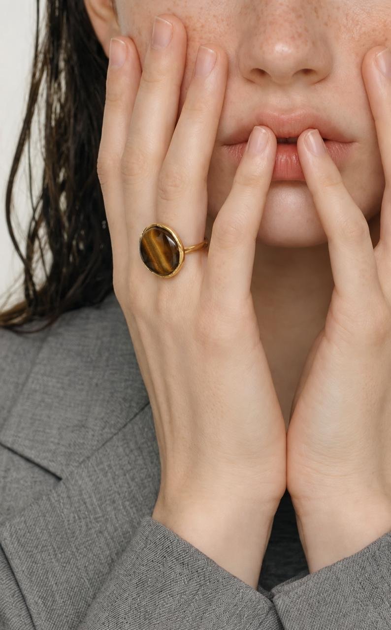 Anillo Ojo de Tigre - Imagen 3