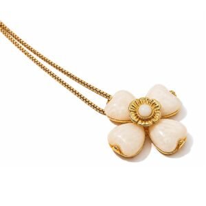 Collar Blossom Off White
