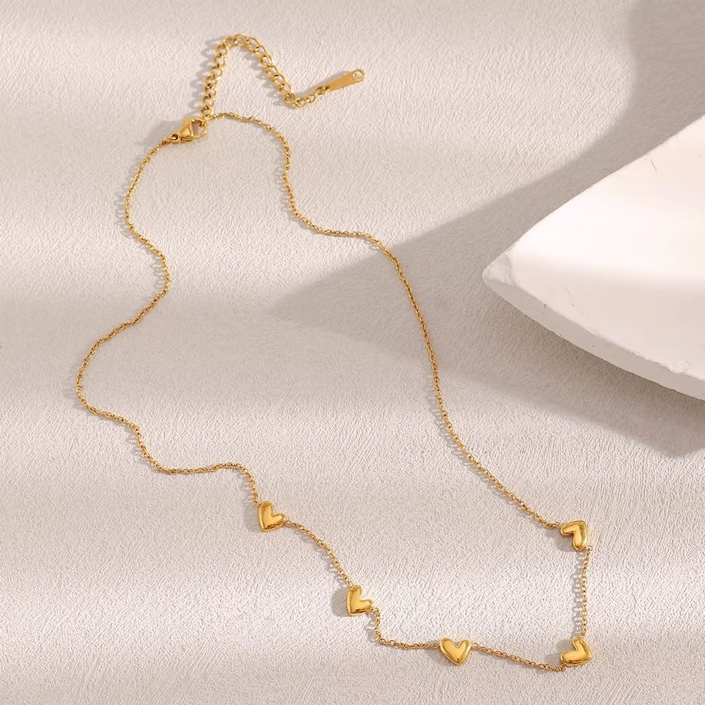Mini Collar Corazones - Imagen 2
