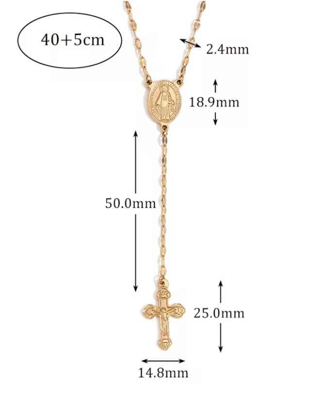 Collar Rosario Madonna - Imagen 4