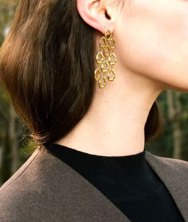 Aros Mila Gold - Imagen 2