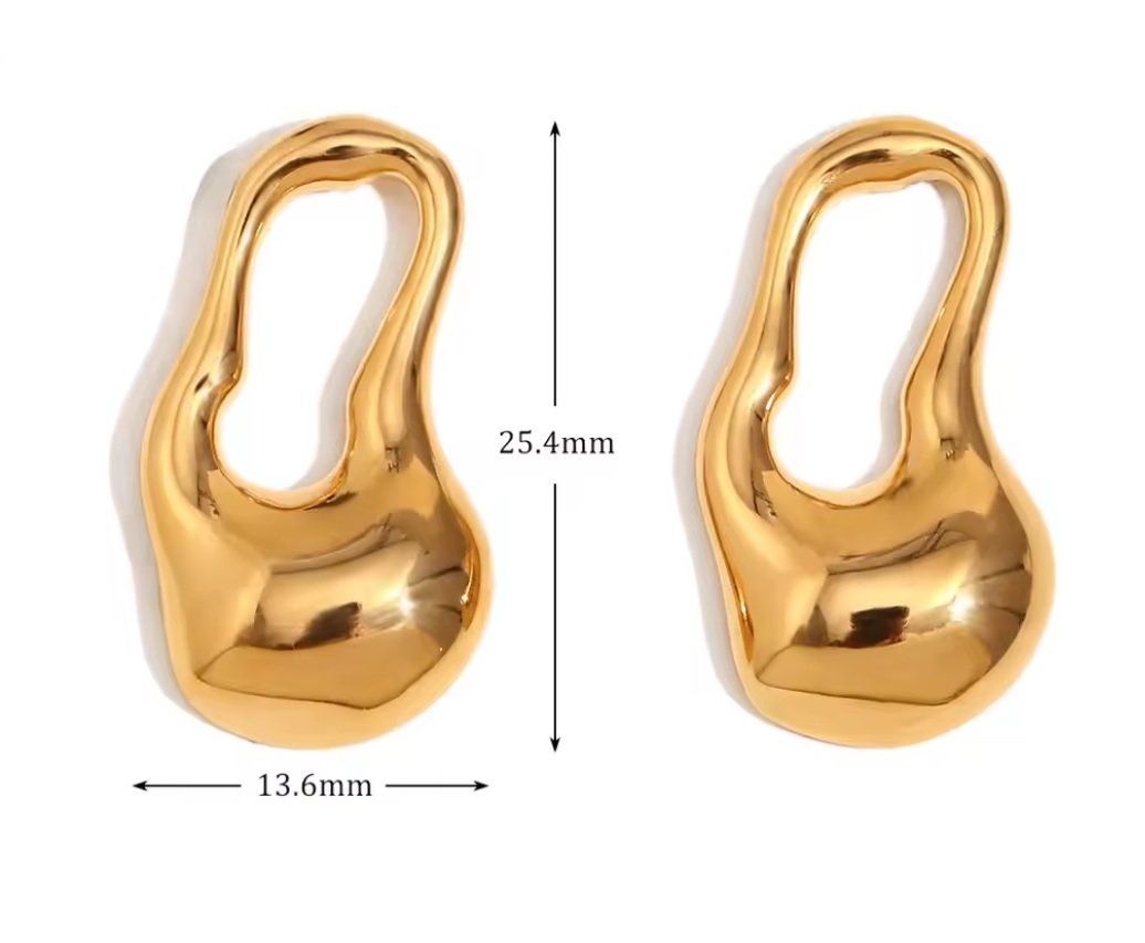 Aros Kelly Gold - Imagen 3