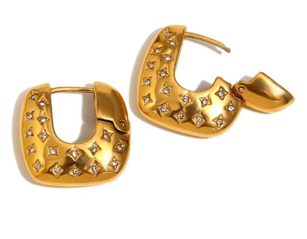 Aros Olivia gold - Imagen 4