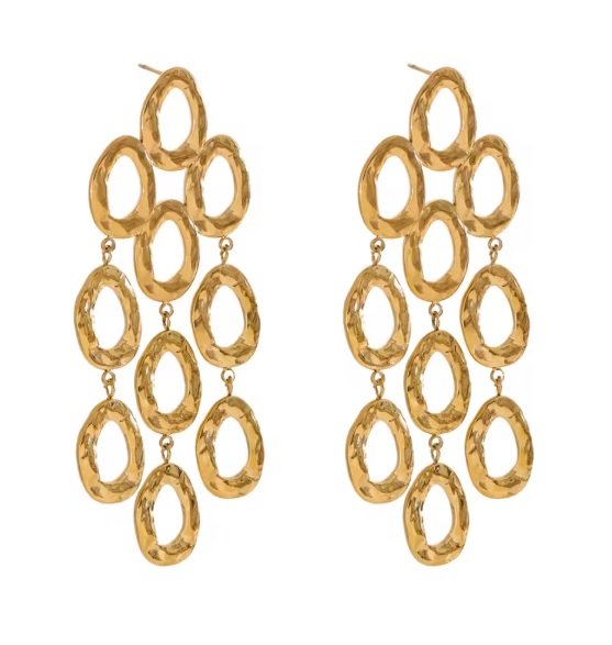 Aros Mila Gold - Imagen 3