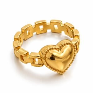 Anillo Heart Gold