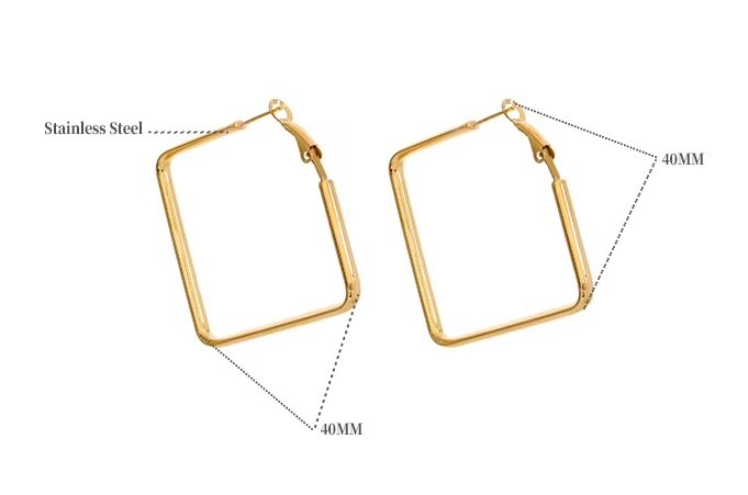 Aros Larissa Gold - Imagen 3