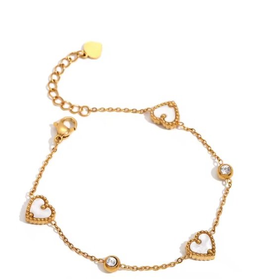 Pulsera Corazones Amalia - Imagen 3