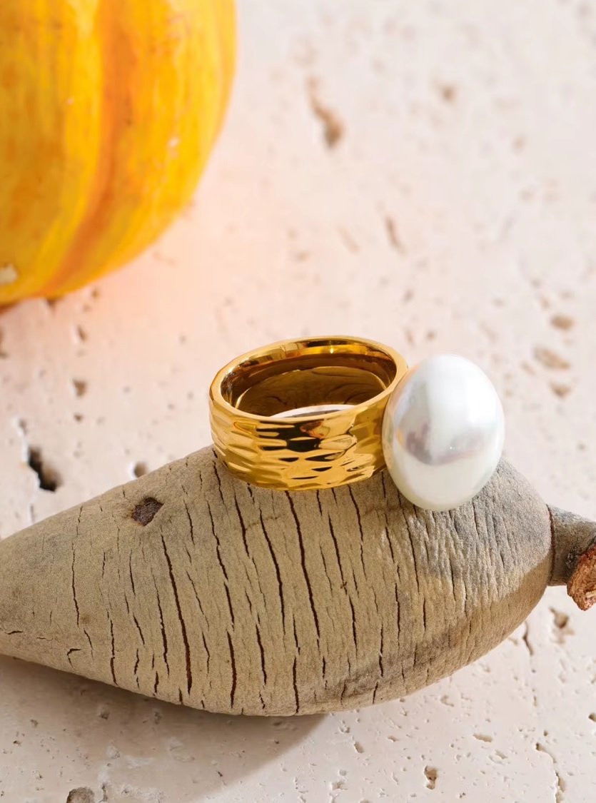 Anillo Miranda Pearl