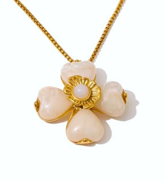Collar Blossom Off White - Imagen 3
