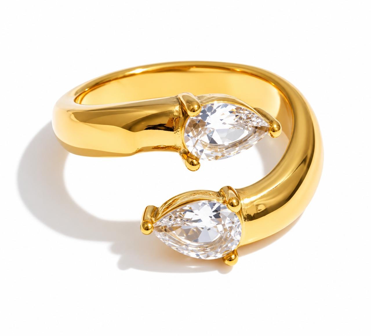 Anillo Dúo de Gotas