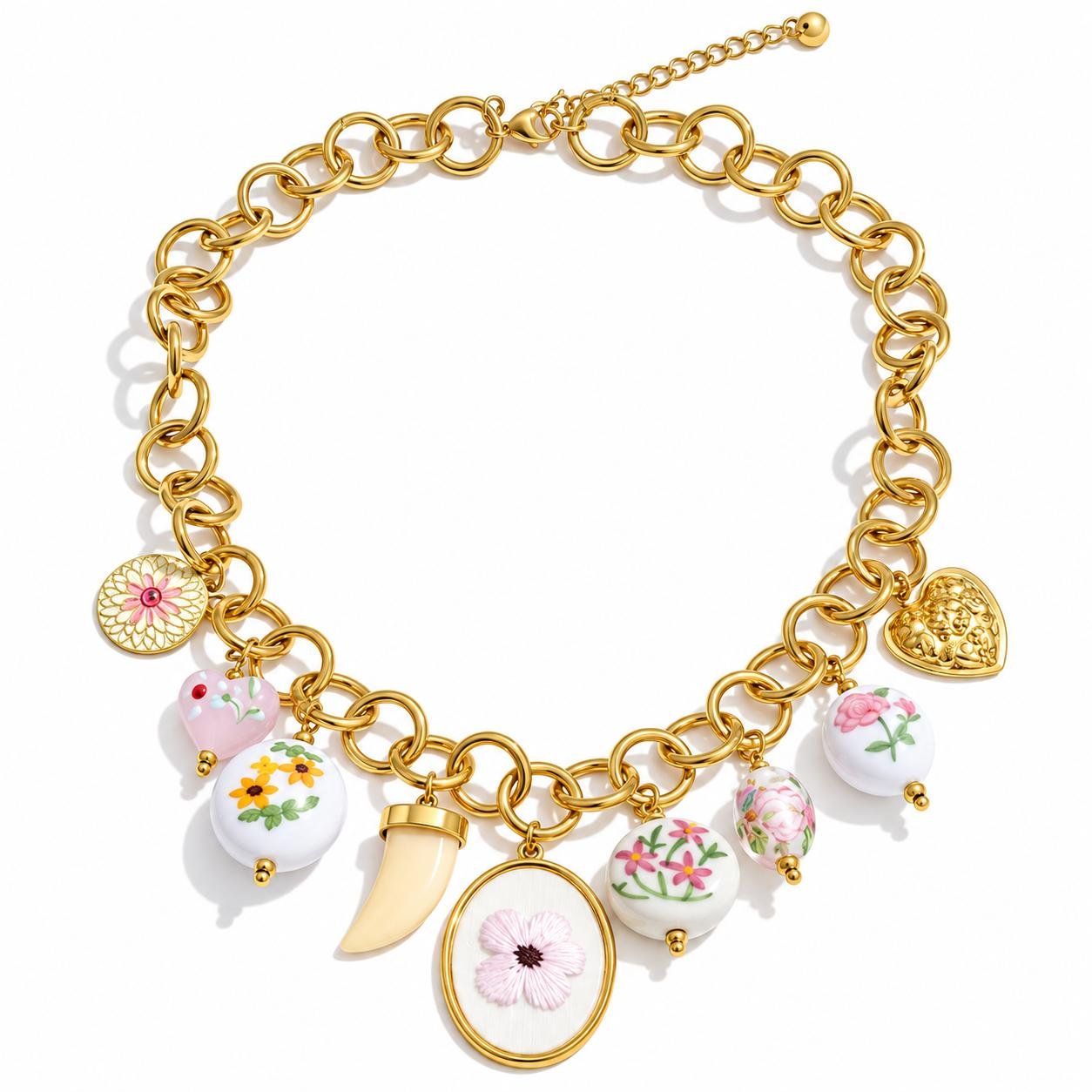 Collar Flora Maxi