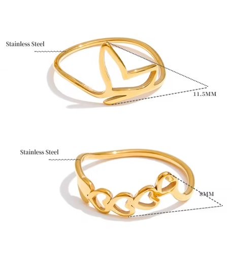 Anillos Serie Corazones - Imagen 3
