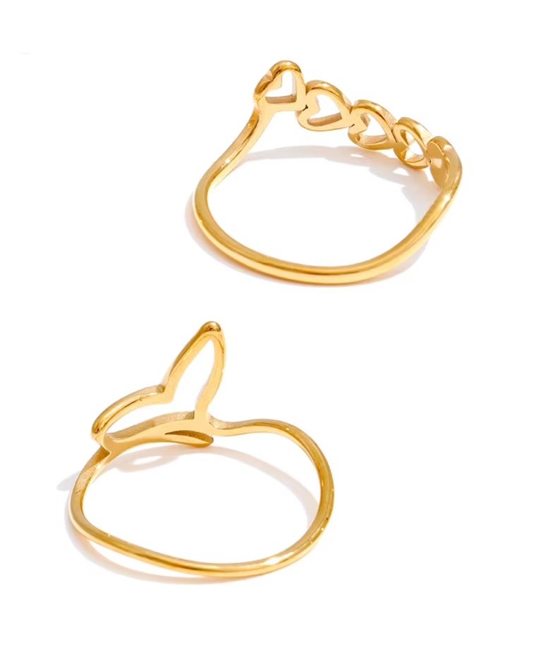Anillos Serie Corazones - Imagen 2