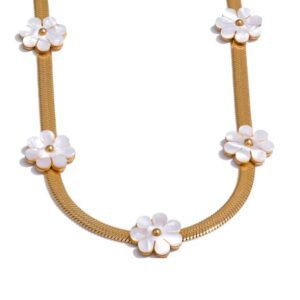 Collar Margaritas Nácar