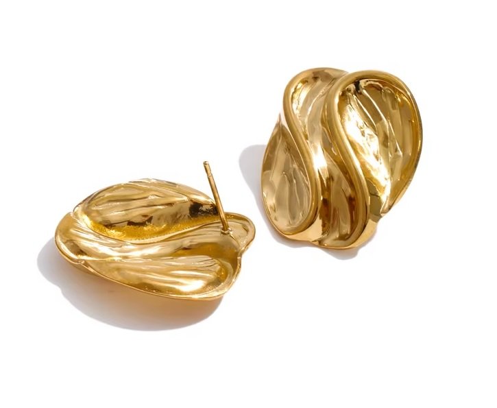 Aros Ondas Doradas - Imagen 3