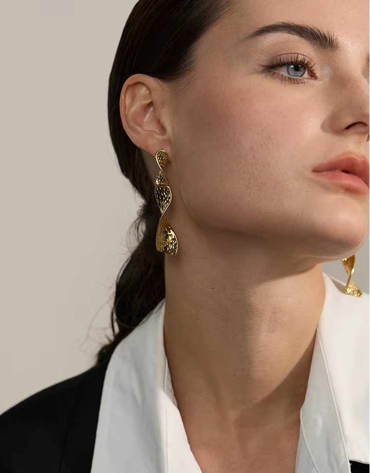 Aros Elsa Gold - Imagen 2