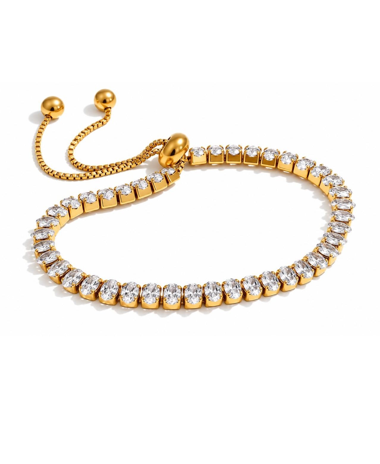 Pulsera Tennis Brillo