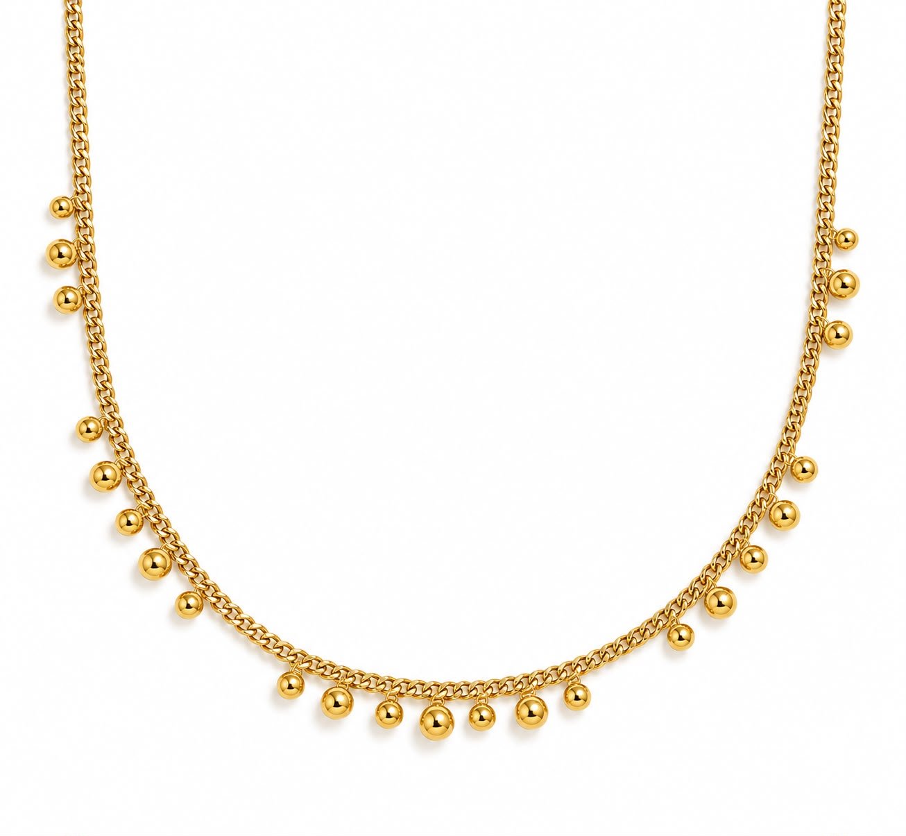 Collar Golden Drops