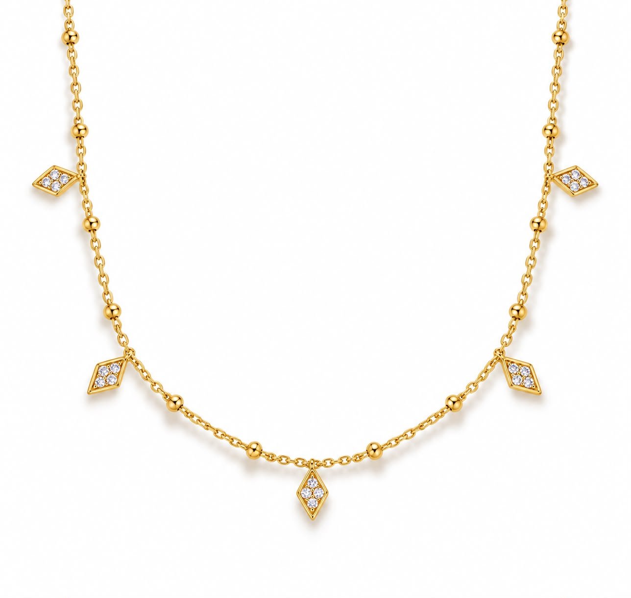 Collar Diamond Drops