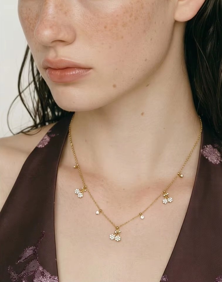 Collar Cherry Sparkle - Imagen 2