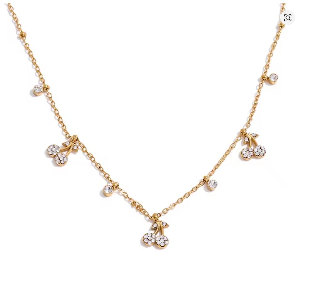 Collar Cherry Sparkle