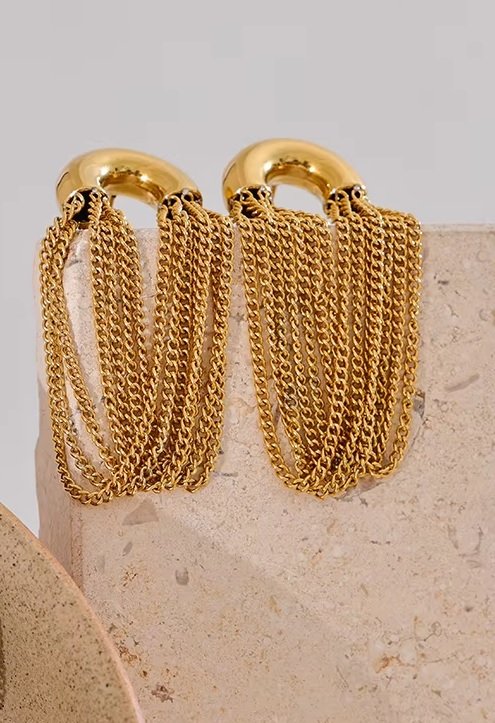 Aros Party Gold - Imagen 3
