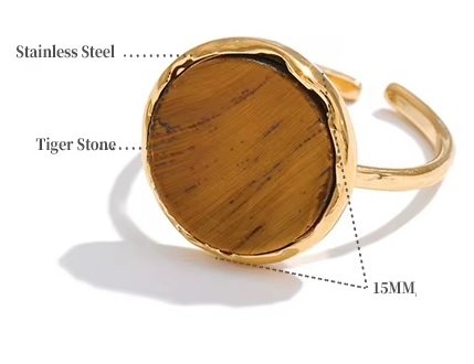 Anillo Ojo de Tigre - Imagen 2