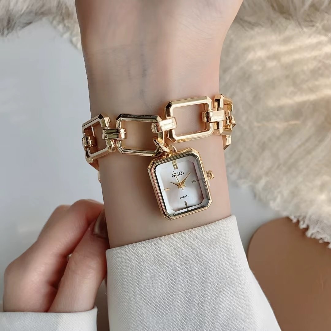 Pulsera Reloj Ligth Gold