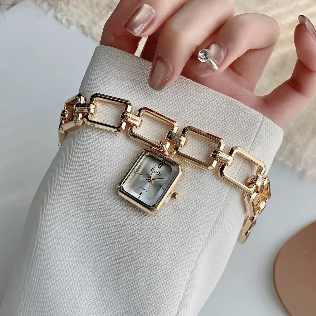 Pulsera Reloj Ligth Gold - Imagen 2