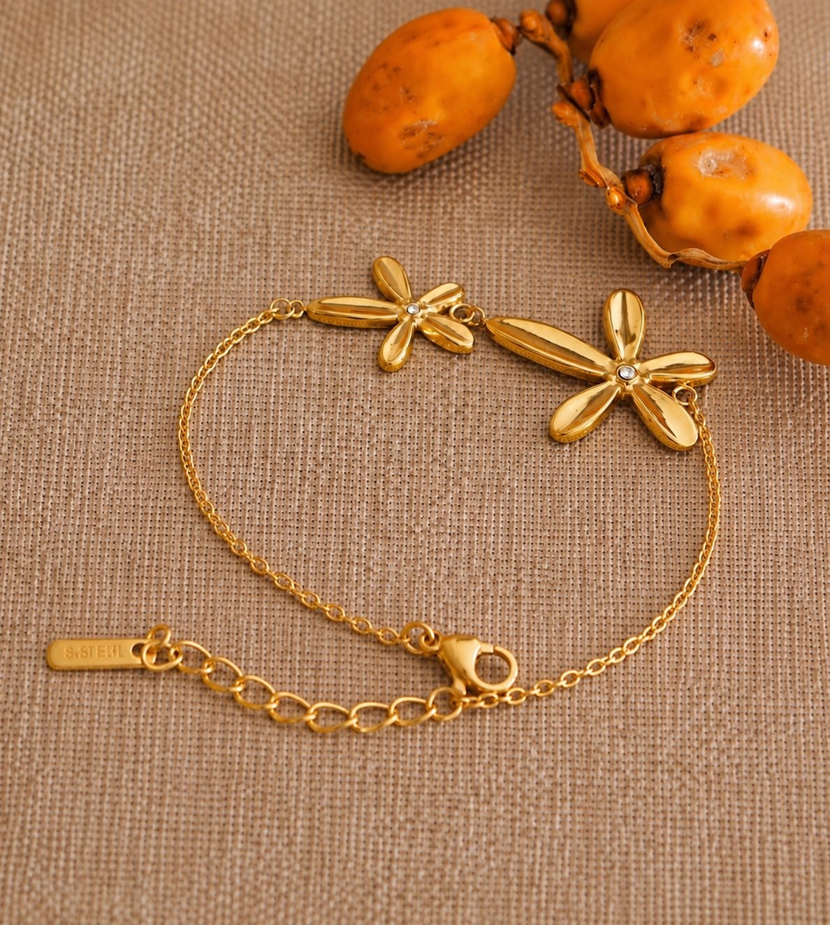 Pulsera Flor dúo