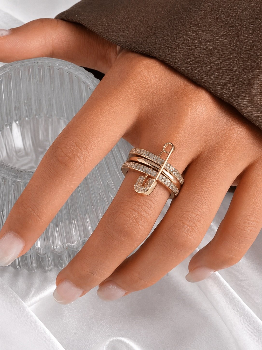 Anillo Pin Gold - Imagen 2