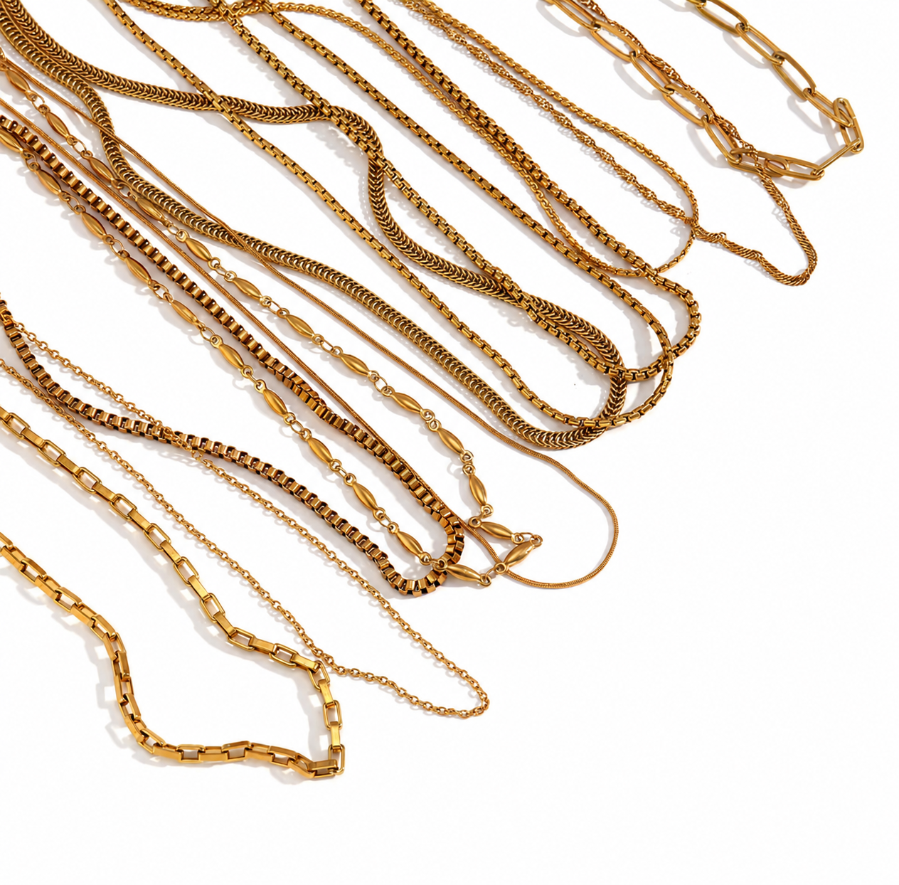 Collares Minimal — Dorados