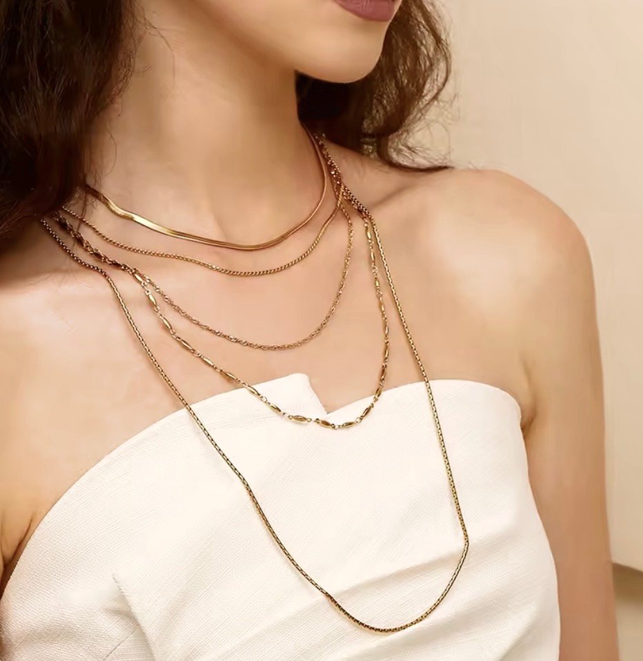 Collares Minimal — Dorados - Imagen 3