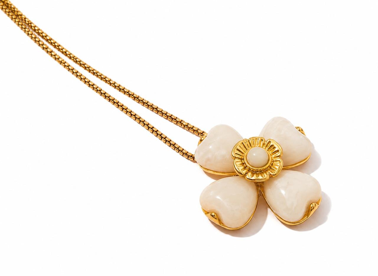 Collar Blossom Off White - Imagen 2