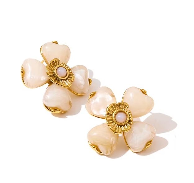 Aros Blossom Off White - Imagen 3